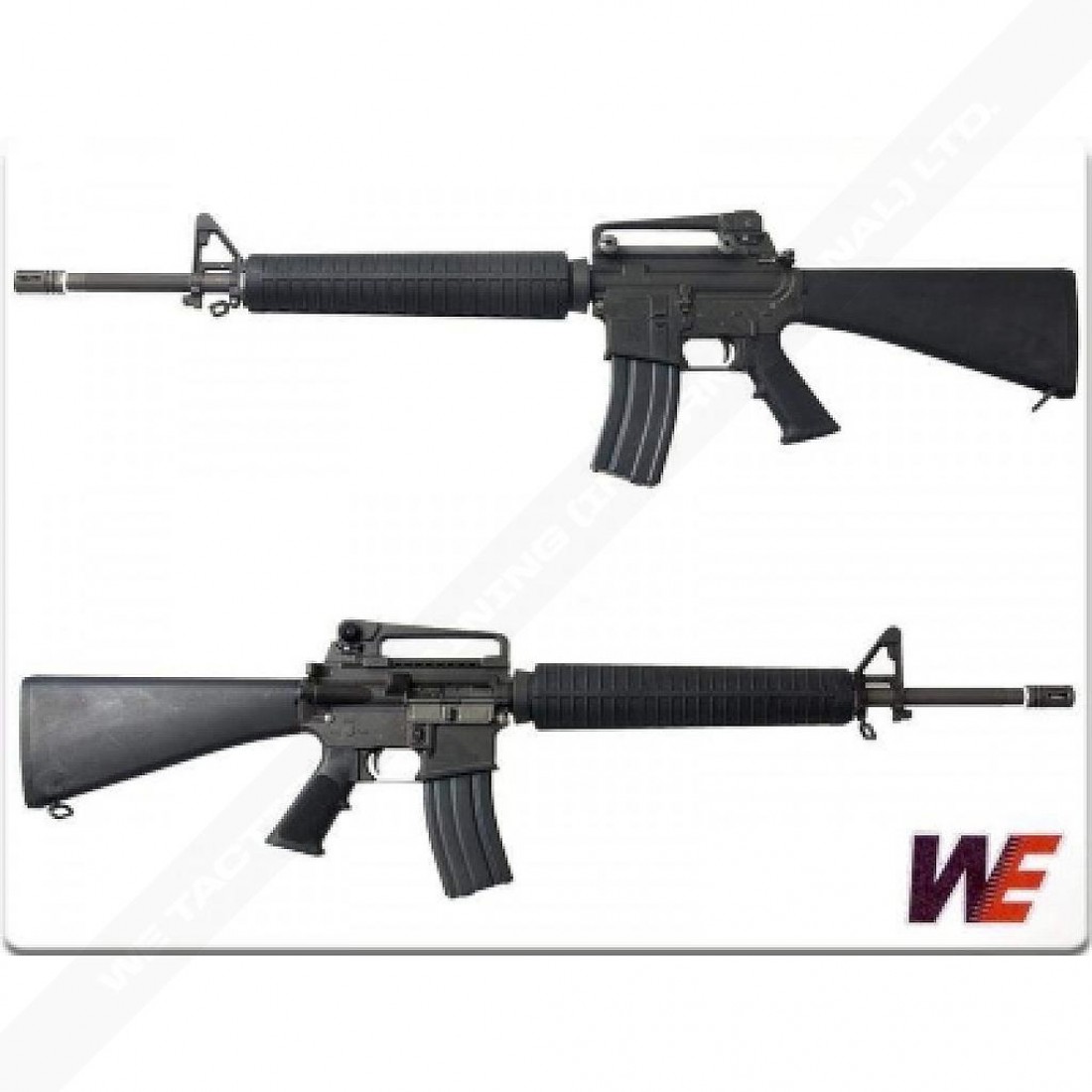 WE Tech M16A3 Open Bolt Full Metal Gas Blowback Airsoft GBBR RIfle BLACK 