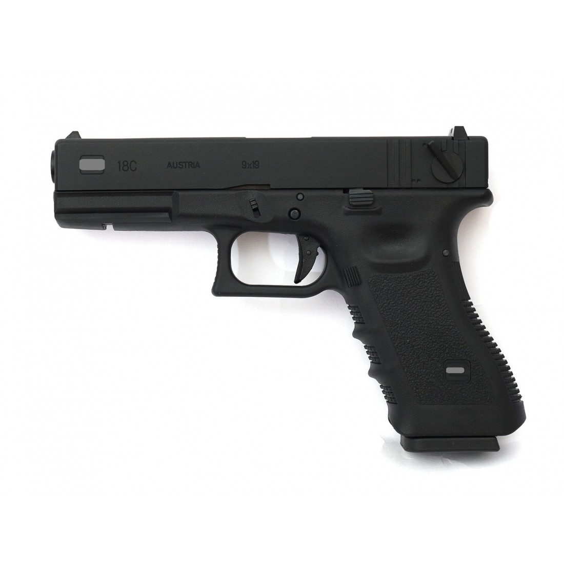 KY custom WE G18 Gen3 GBB Pistol BK (Full Marking) - G18C - WE G Series ...
