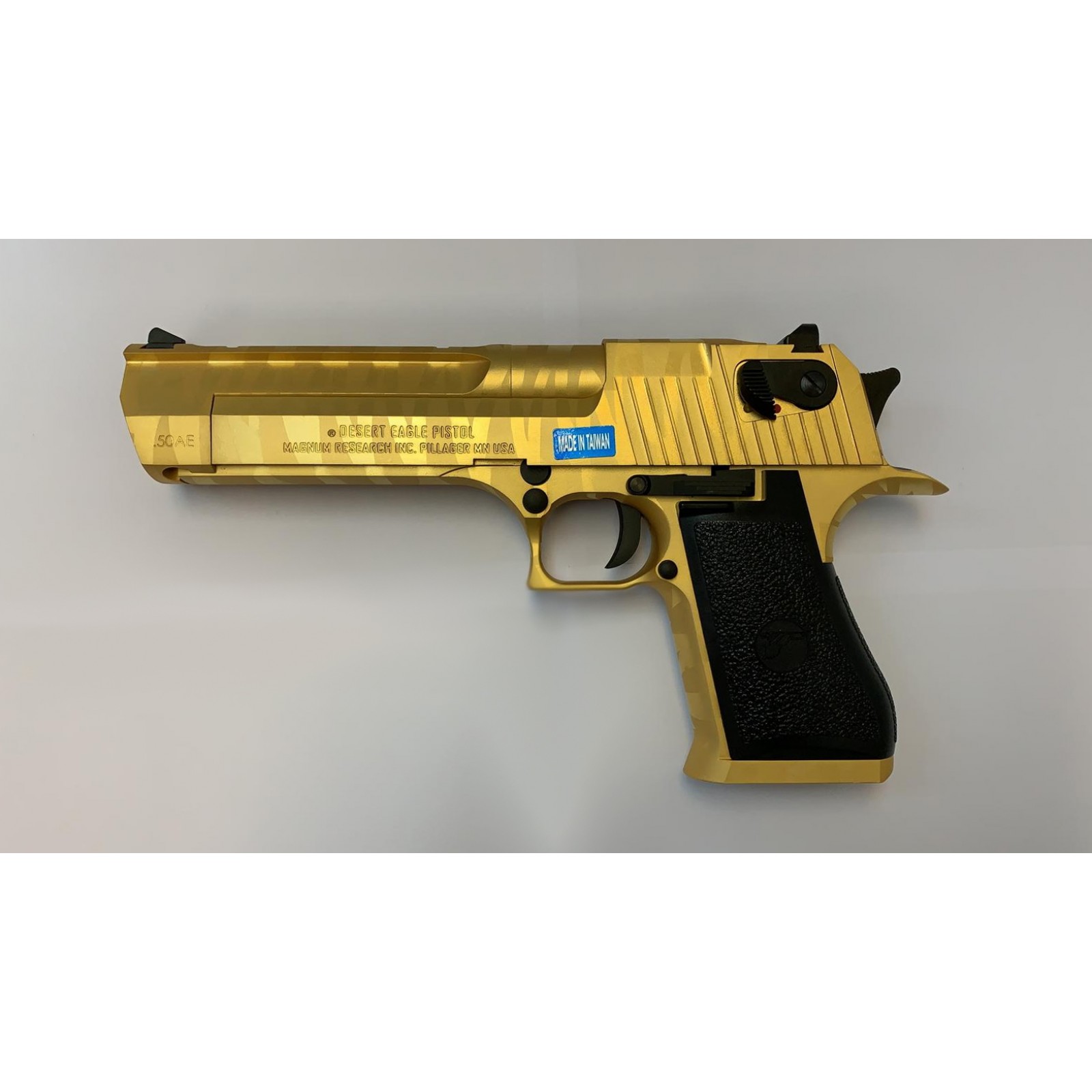 Cybergun Licensed Desert Eagle 50 Gbb Pistol Tiger Stripe Gold Cybergun Gbbp Guns