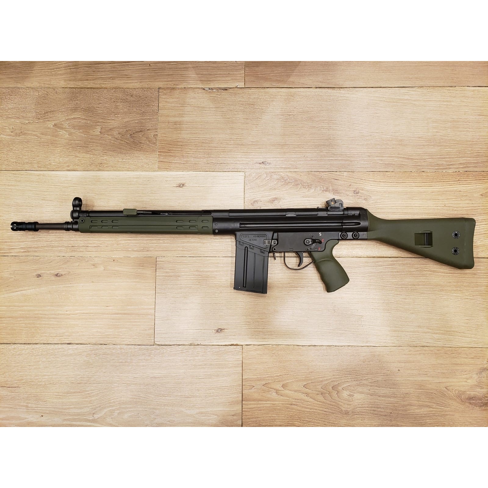 WE H K G3A3 GBB Rifle licensed Airsoft Toy 