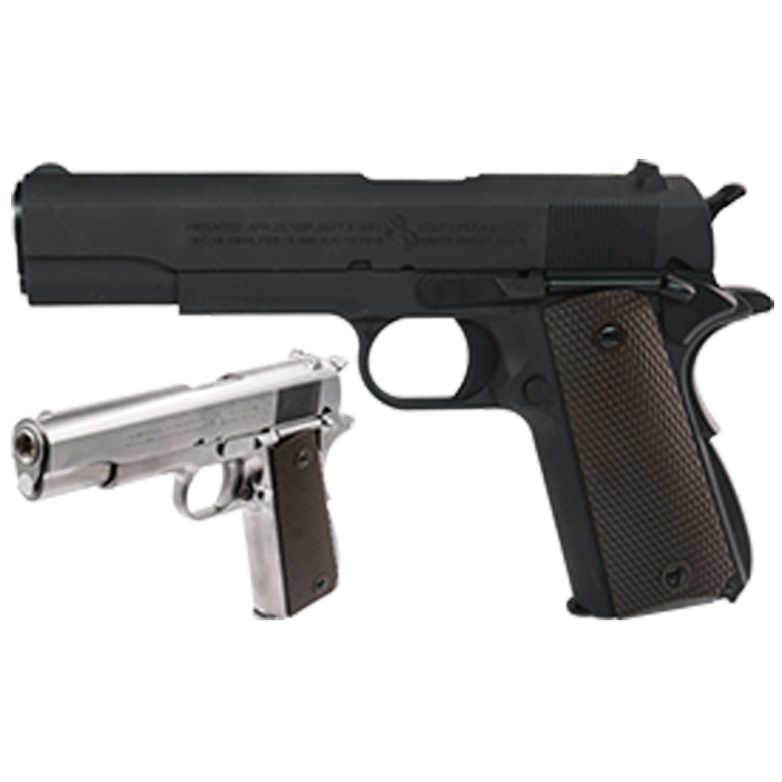 CYBERGUN COLT 1911A1 (SILVER) NE Series (V10 /V12 /1911 /Skull