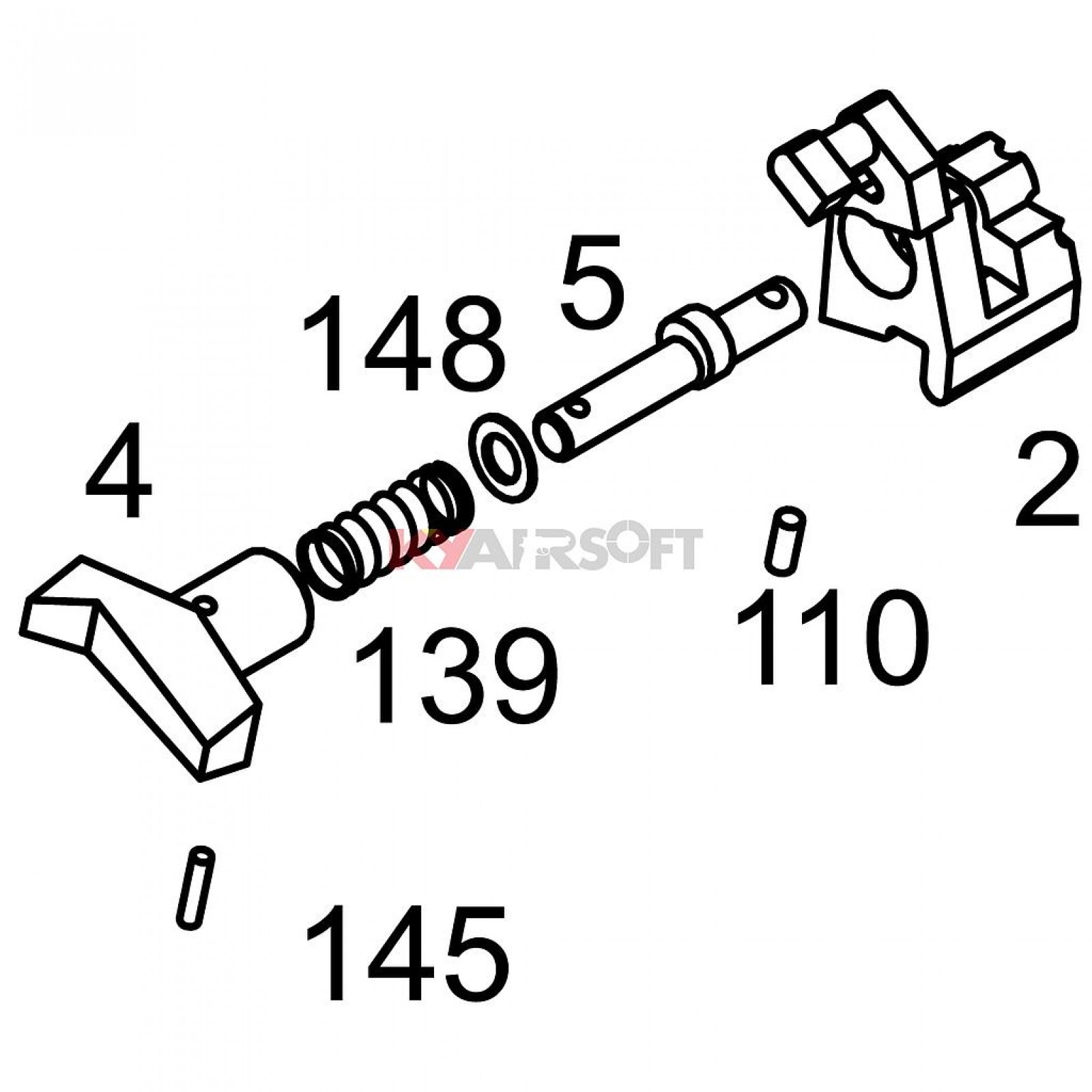 M14 complete selector set