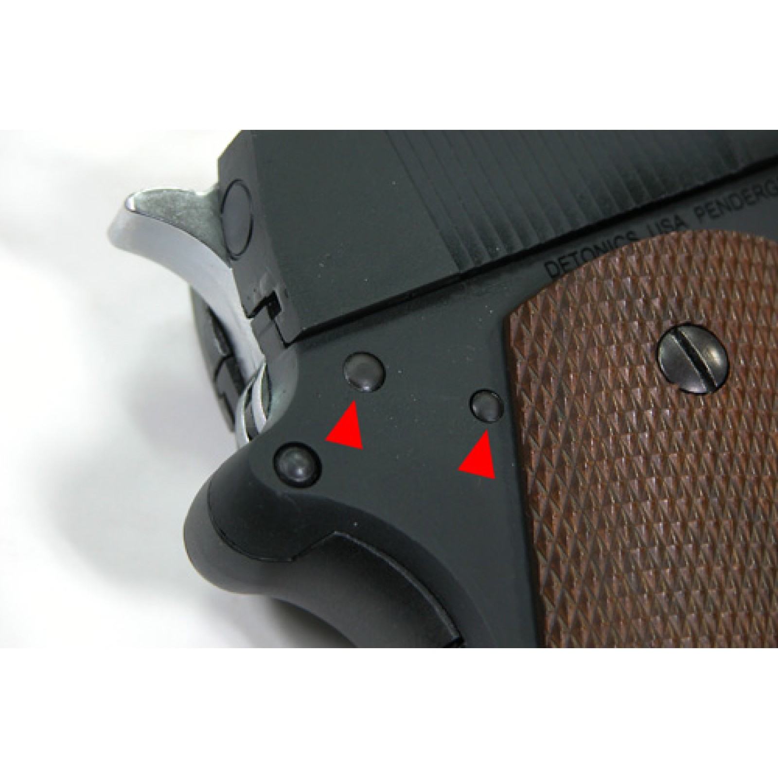 Steel Hammer & Sear Pins for MARUI M1911/Detonics