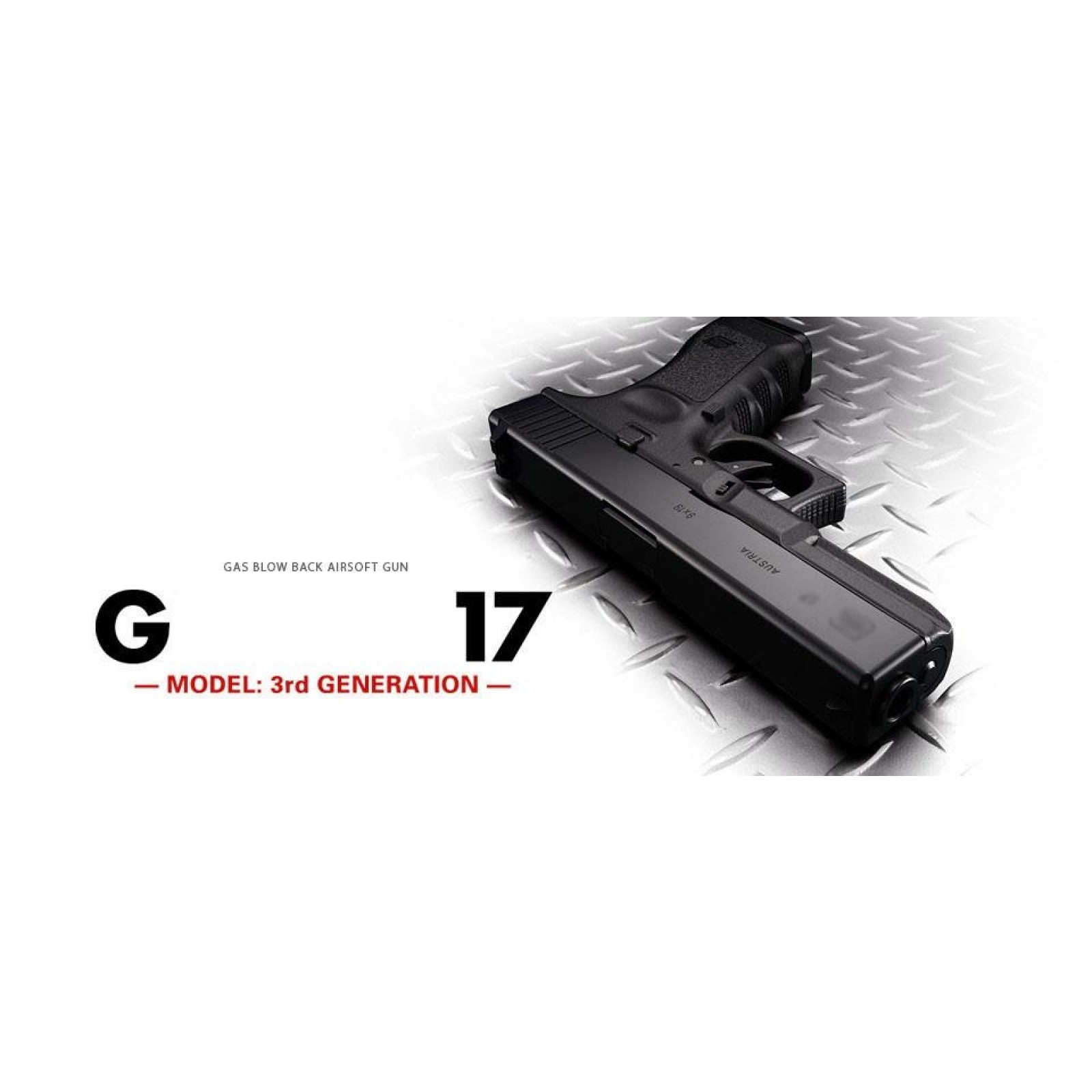 Tokyo Marui G17 3rd Gen GBB Pistol GLOCK Series Tokyo Marui (GBBP) Guns