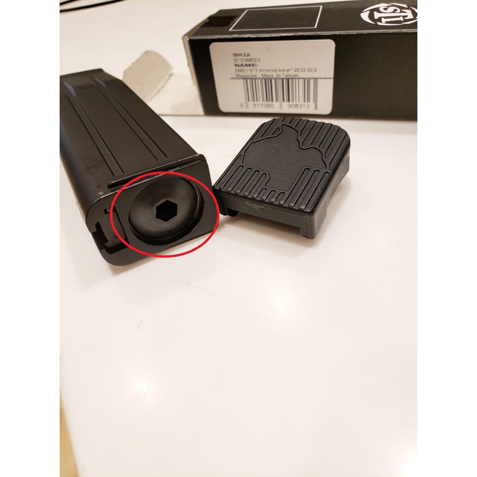 EMG STI DVC3 Co2 Steel cap Magazine & BBs & Tools & Gas/Co2