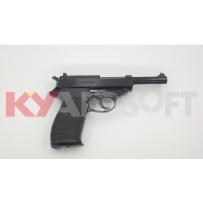 WE P38 Black Classic Pistol (Full marking, AC 42 ) 