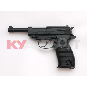 WE P38 Black Classic Pistol (Full marking, CIV) 