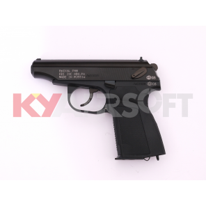 WE Metal MAKAROV GBB Pistol with Silencer ( BK, BAIKAL Marking)