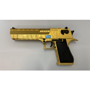 CYBERGUN LICENSED DESERT EAGLE .50 GBB PISTOL (Tiger stripe GOLD)