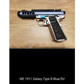WE 1911 GALAXY Type B BLUE SLIDE / SV FRAME