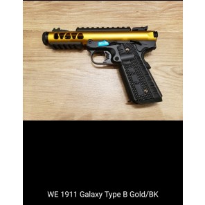 WE 1911 GALAXY Type B  GOLD SLIDE / BK FRAME