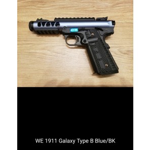 WE 1911 GALAXY Type B  BLUE SLIDE / BK FRAME