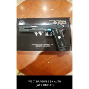 WE HI-capa 7"  Dragon B Black GBB Pistol (Full Auto version)
