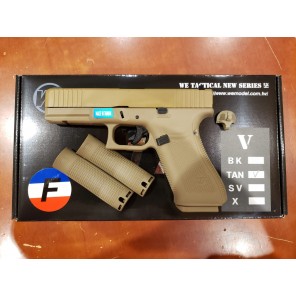 WE G17F Gen 5 GBB pistol(TAN/TAN) 