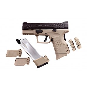 WE Ultra Compact X3.8 GBB Pistol(Tan) (1 magazine only)
