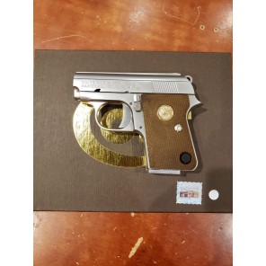 Cybergun licensed Colt .25 GBB Pistol with Marking (Silver)