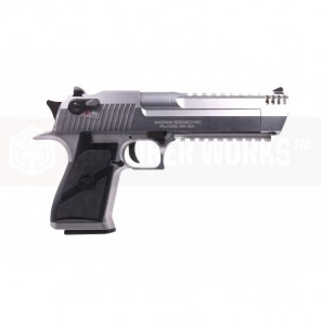 CYBERGUN LICENSED DESERT EAGLE .50 L6 GBB PISTOL (Silver)