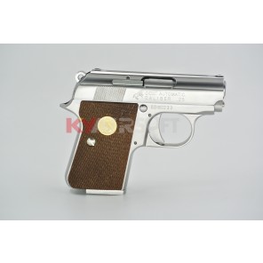 KY custom WE CT25 GBB Pistol (Silver, Horse marking)