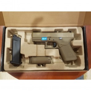 WE G19 GEN5 GBB PISTOL TAN with extra magazine(Bundle)