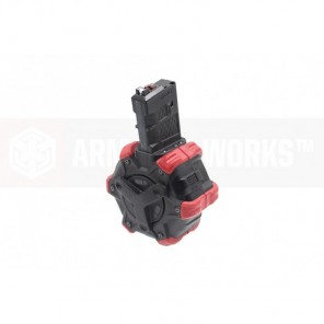 AW Customs - ADAPTIVE 300RDS DRUM MAGAZINE - (M4) AR SERIES
