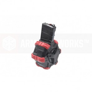 AW Customs - ADAPTIVE 300RDS DRUM MAGAZINE - (M4) AR SERIES