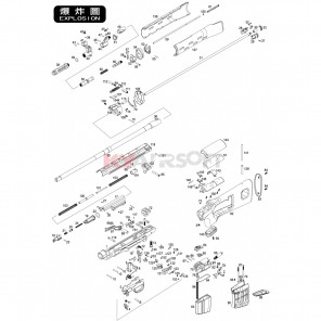 WE - ACE VD Complete Bolt Carrier #17 #18 #19 #20 #21 #22 #23 #24 #25 #26 #27*2