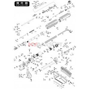 888 C #3 Flash Hider Gasket O-ring/Seal    GBBR