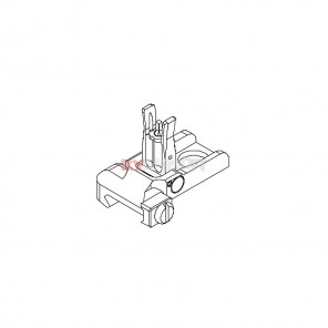 WE SCAR-L PDW AEG Front Sight Set #WESC-46