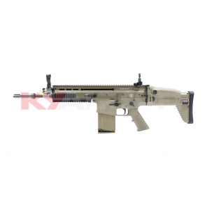 Cybergun Licensed WE FN SCAR H (MK17) GBBR TAN