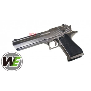 WE - Cybergun licensed Desert Eagle .50 Cal GBB pistol with marking (Silver)