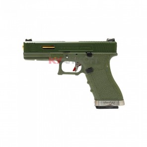 WE G17 T11 (OD/GOLD/OD)(2 magazines bundle)