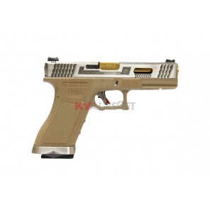 WE G17 T4 (SV/GD/TAN)(2 magazines bundle)
