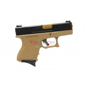 WE G26 T6 BK/GD/TAN