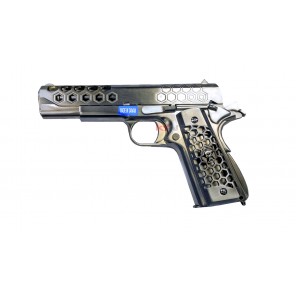 WE 1911 Hex Cut Silver GEN2 GBBP