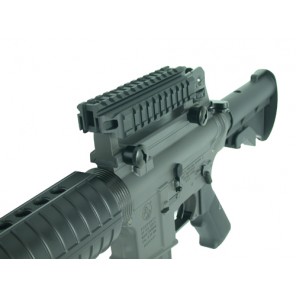 Deluxe See-Thru Carry Handle Mount with Picatinny Tri-Rails Mount and STANAG Dimensions