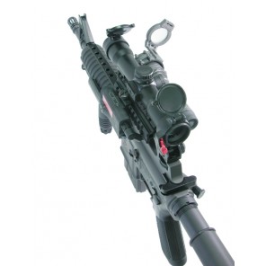 Deluxe See-Thru Carry Handle Mount with Picatinny Tri-Rails Mount and STANAG Dimensions