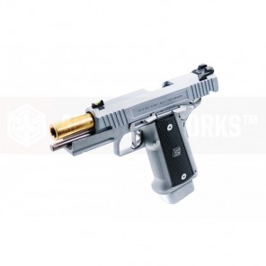 EMG / SALIENT ARMS INTERNATIONAL™ 2011 DS PISTOL (4.3 / ALUMINUM / SILVER)