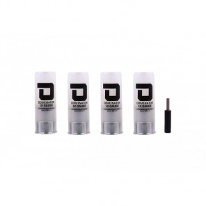 DOMINATOR™ 12 GAUGE GAS SHOTGUN SHELLS PACKAGE (4 SHELLS/UNIT - White)