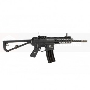 EMG / KNIGHTS ARMAMENT AIRSOFT PDW M2 STANDARD 10" GAS BLOWBACK RIFLE (BLACK)