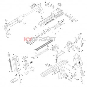WE Cybergun Desert Eagle - Nozzle Assemblies #50 #51 #52 #53 #54