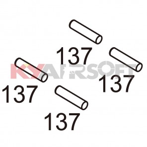 WE Rail Screws for 999 Series GBBR (Set of 4)