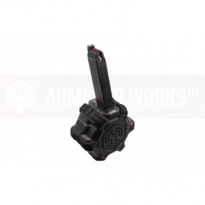 AW Customs - ADAPTIVE 300RDS DRUM MAGAZINE - (G-Series) VX SERIES(BlacK)
