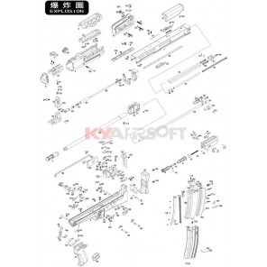 WE - L85 Complete  Bolt Carrier