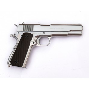 KY custom WE 1911 Silver GBB Pistol ( Horse WWI Marking)