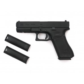 WE G17 GEN5 GBB pistol BK (CUSTOM CNC MARKING)