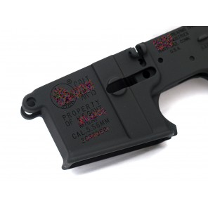 WE M4 GBB rifle lower body receiver #105 (MK18 MOD 0 marking)