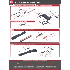 EMG STI TTI Combat master 2011 Nozzle assemble TTBO #12, #13, #14, #15, #16 