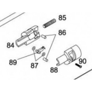 WE MSK GBBR COMPLETE HOPUP ASSEMBLY