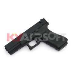 KY CUSTOM WE G18 GEN4 GBB PISTOL BK (FULL MARKING)(2 MAGAZINE BUNDLE)