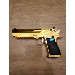 CYBERGUN LICENSED DESERT EAGLE .L6 GBB PISTOL (GOLD)
